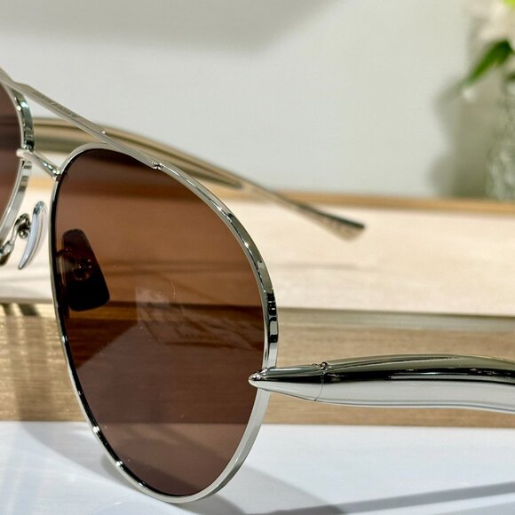 Bottega Veneta Cream Sunglasses main image 4